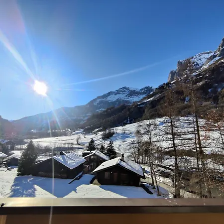 Big Studio, Just Renovated, Great Views, With Free Parking Leukerbad