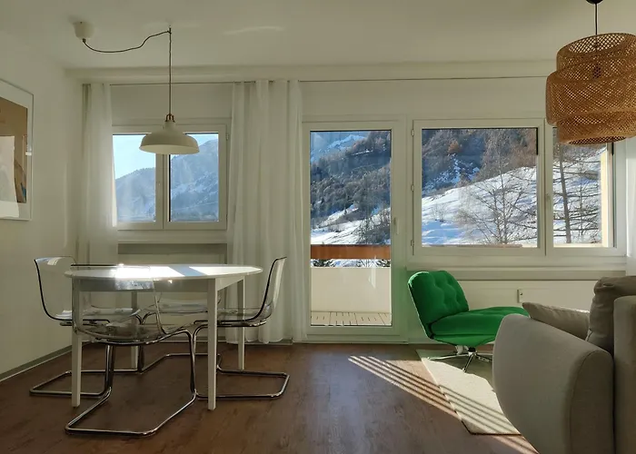 Big Studio, Just Renovated, Great Views, With Free Parking Apartment Leukerbad